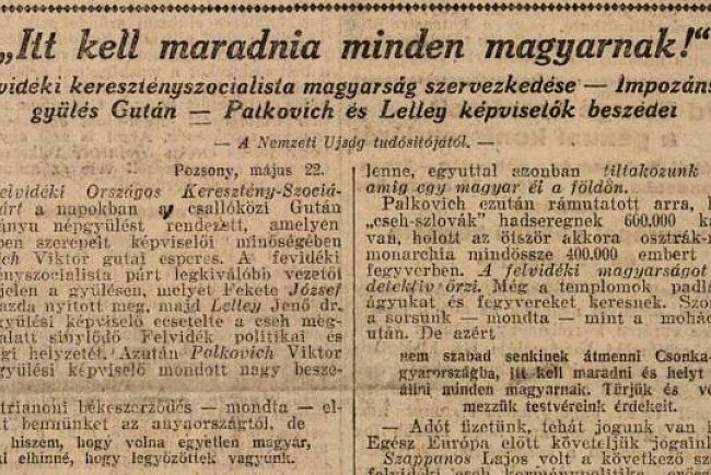 Itt kell maradnia minden magyarnak