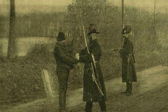 A gutai gyógyszerész letartóztatása. 