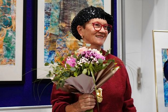 Színek világa – Jankovich Márta kiállítása Gútán