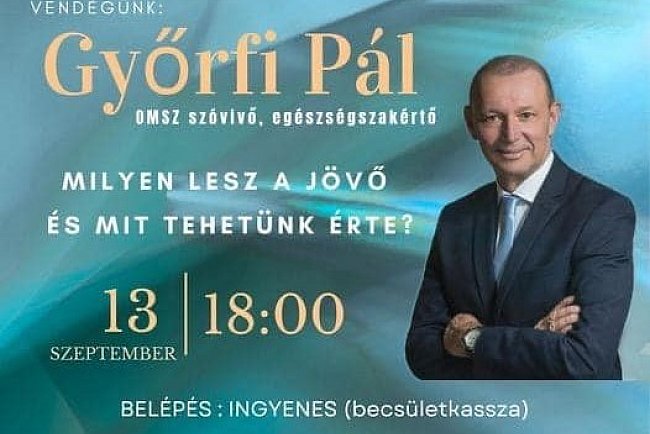 Győrfi Pál előadása Gútán