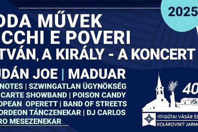Kezdetét vette a 40. Gútai Vásár és Búcsú